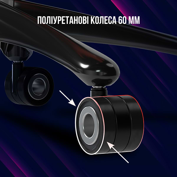 Фото - Крісло для геймерів Lorgar Grace 855 Red Black (LRG-CHR855RB)