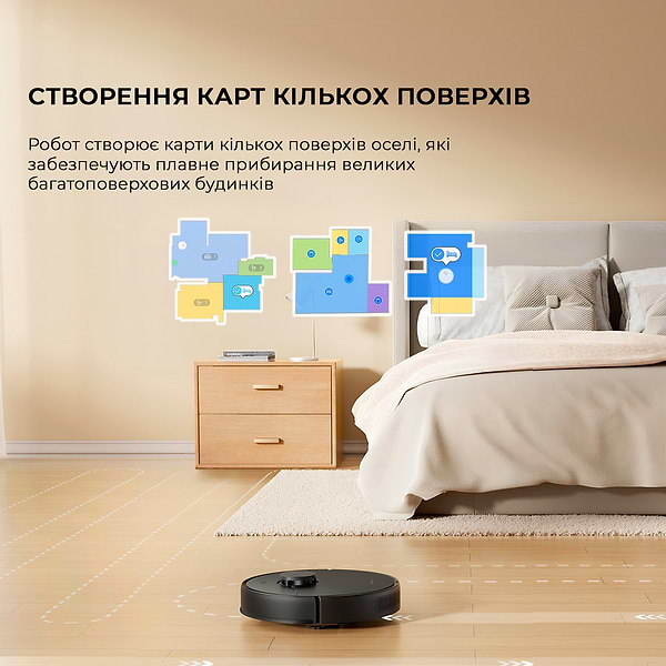 Фото - Робот-пилосос миючий Dreame D9 Max Black Gen 2 (RLD34GA-Bl)