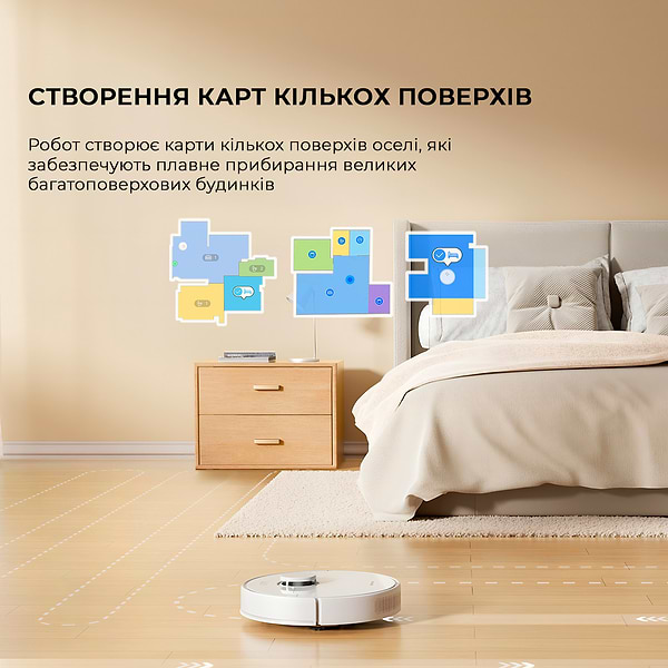 Фото - Робот-пылесос моющий Dreame D9 Max White Gen 2 (RLD34GA-Wh)