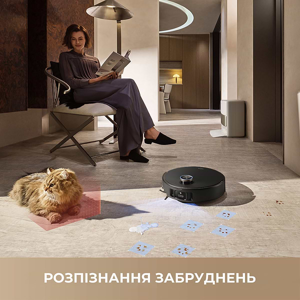 Фото - Робот-пылесос моющий Mova V50 Ultra Complete Black (RLV72LE-1-bl)