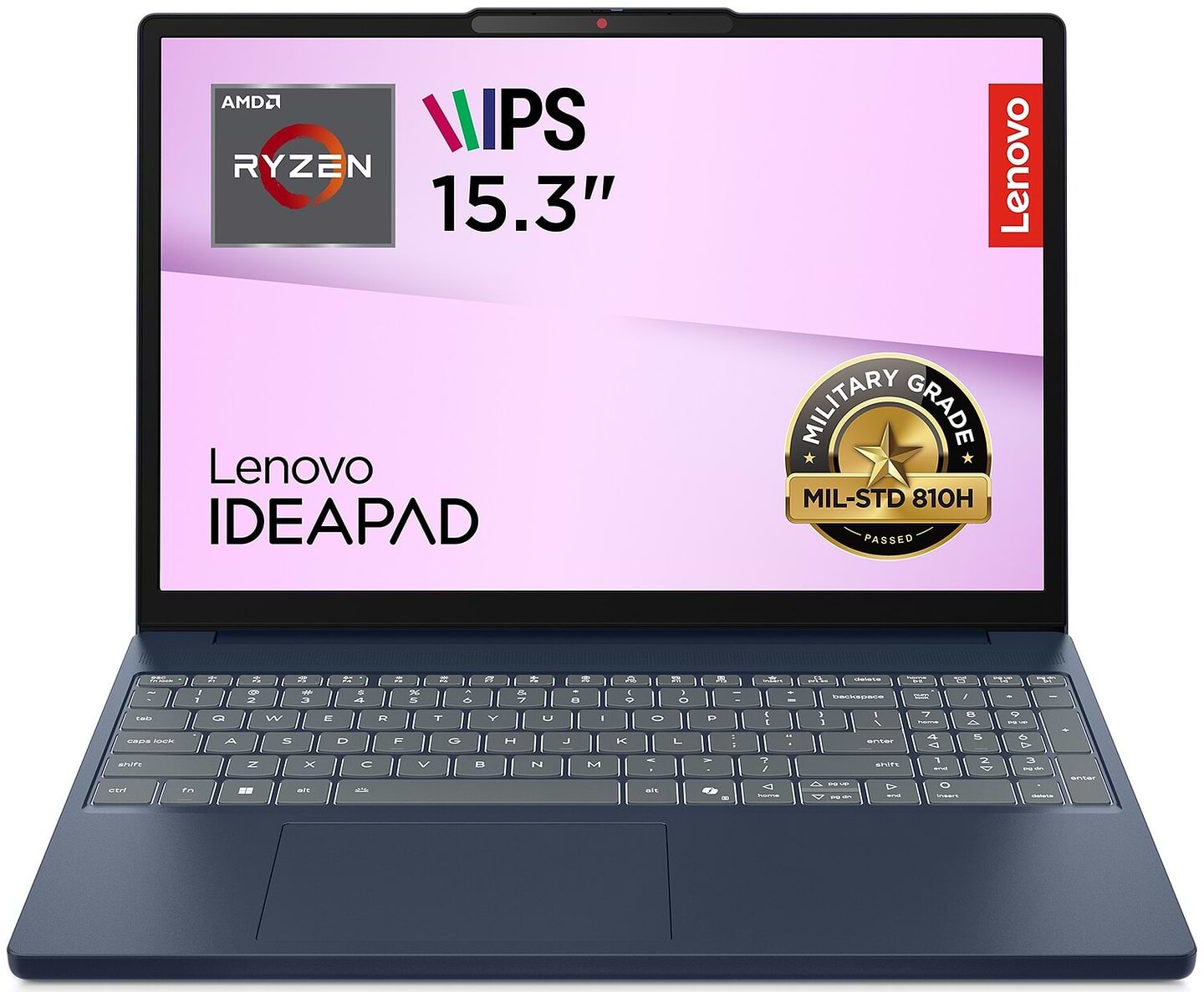 Ноутбук Lenovo IdeaPad Slim 3 15ARP10 (83K7005VRA) Cosmic Blue - Фото 1