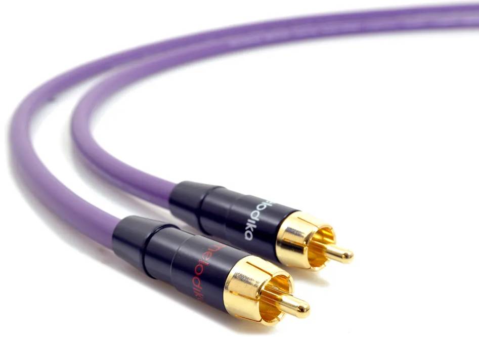 Фото - Кабель RCA Melodika 2xRCA - 2xRCA lenght 1m (MD2R10)