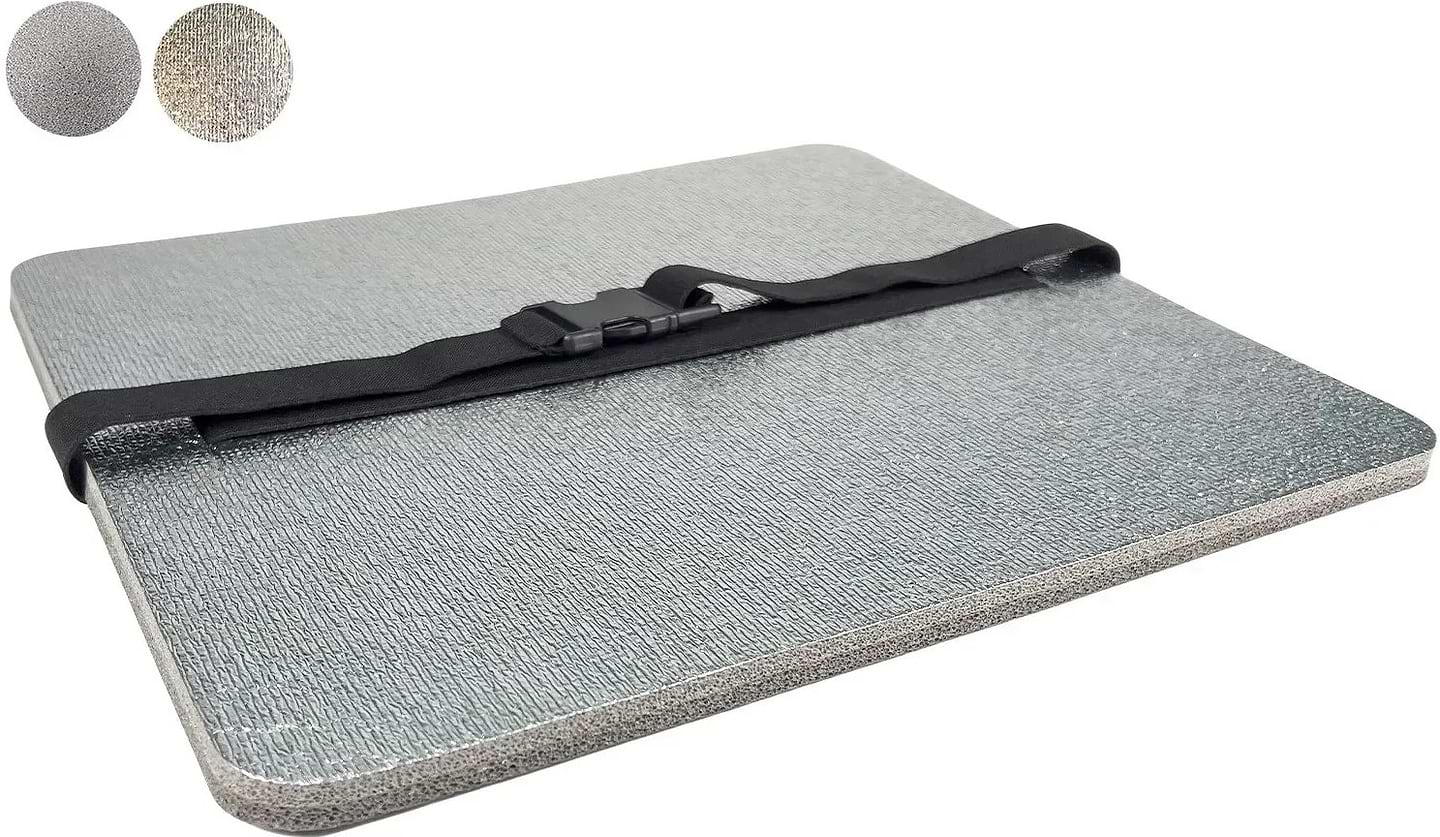 Туристичний килимок Poputchik ALU 12 мм (16-068-IS)