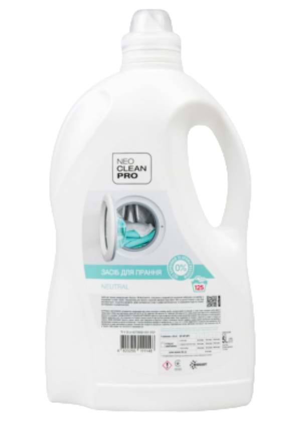 Фото - Гель для стирки NeoCleanPro Neutral 5 л (4820255111148)