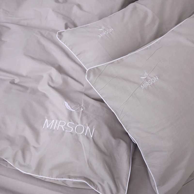 Комплект постільної білизни дитячий MirSon Ranforce Elite Corner 16-5703 "Light Gray" 110х140 см (2200008400460)