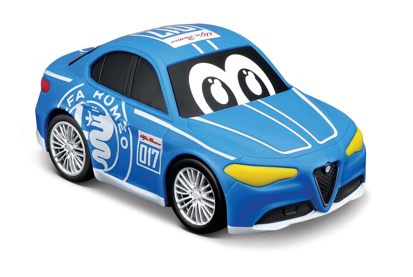 Базовий ігровий транспорт для малюка Bb Junior Pullback Racer Alfa Romeo (16-85141)