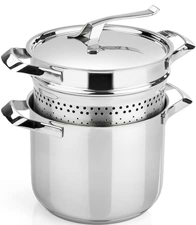 Фото - Набір посуду Barazzoni для макаронів MY POT 22 см (160049022) Фото - Набір посуду Barazzoni для макаронів MY POT 22 см (160049022)