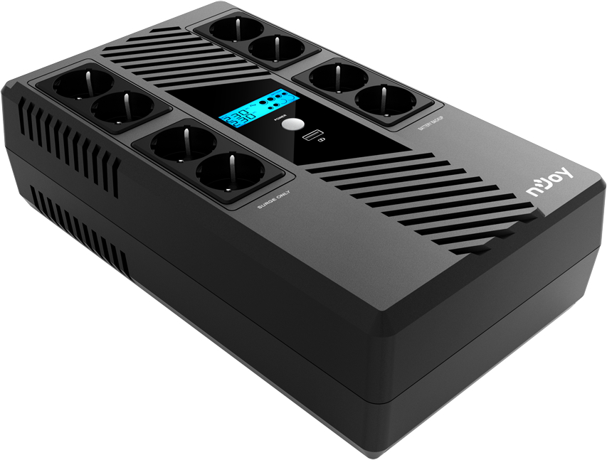 Джерело безперебійного живлення Njoy Token 800 (UPCSBLS680TTOAZ01B)