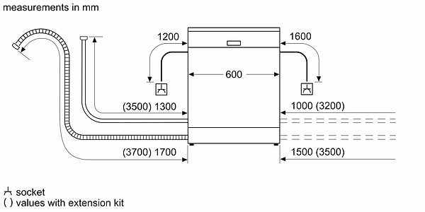 Фото - Посудомоечная машина отдельностоящая Bosch SMS23DW01T