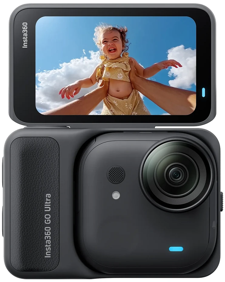 Экшн-камера Insta360 GO Ultra Creator Bundle Midnight Black (CINSABEA/GOUltra06)
