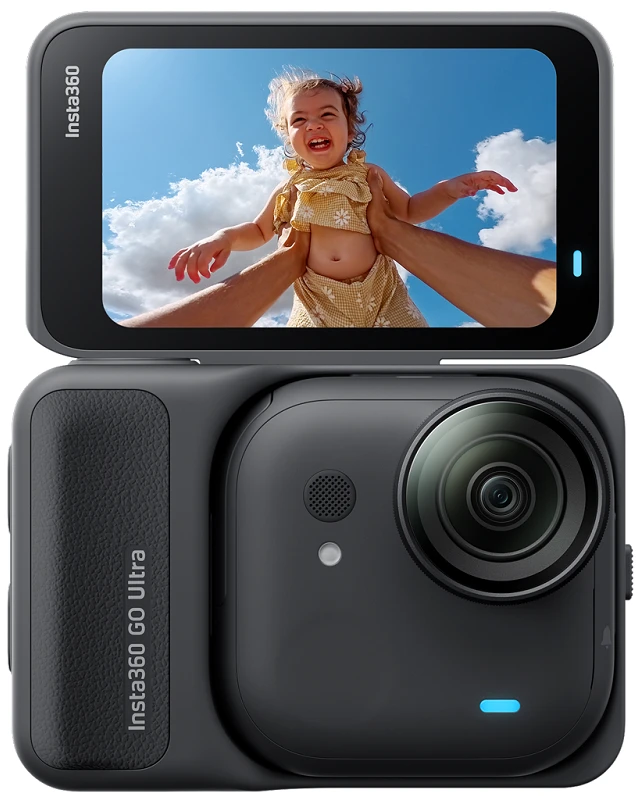Экшн-камера Insta360 GO Ultra Standard Edition Midnight Black (CINSABEA/GOUltra02)