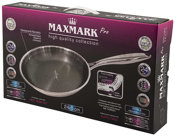 Фото - Сковорода универсальная Maxmark MK-HC6024
