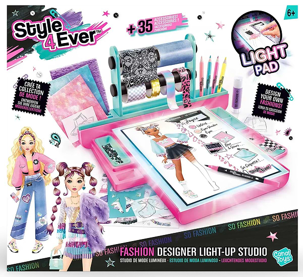 Фото - Набір для паперової творчості Canal Toys Style 4 Ever Фабрика дизайну з панелю з підсвіткою (OFG303)