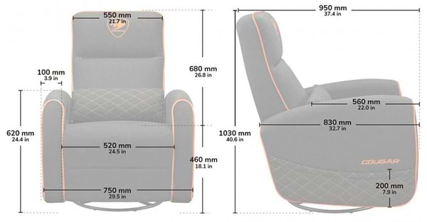 Фото - Кресло для геймеров Cougar FIDOM