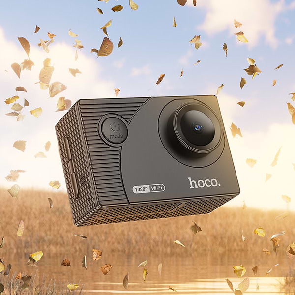 Фото - Уцінка - Екшн-камера HOCO DV100 sports camera Black (6942007616799)