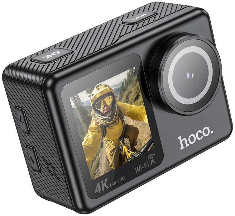Фото - Екшн-камера HOCO DV101 dual color screen sports camera Black