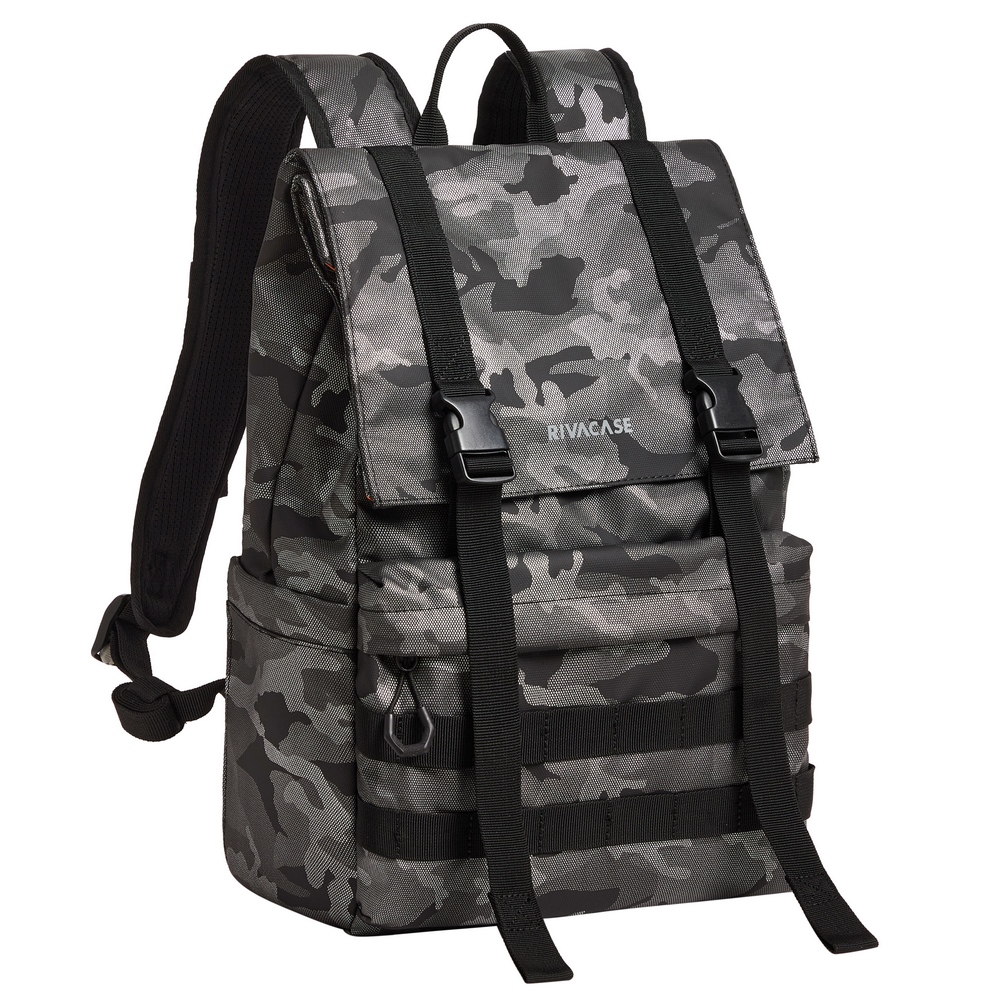 Рюкзак для ноутбуку RIVACASE 7621 Grey camo - Фото 1