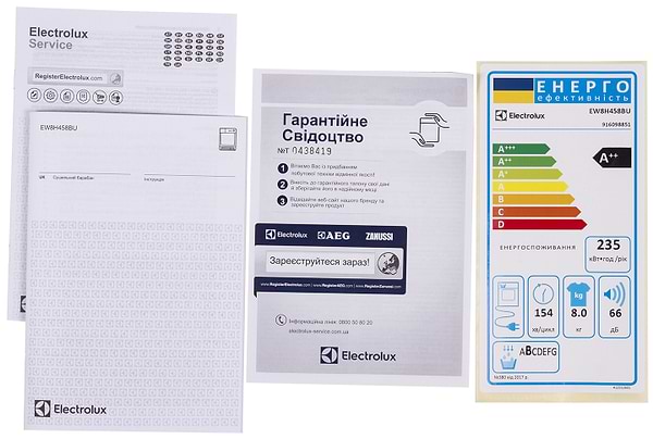 Фото - Сушильна машина Electrolux EW8H458BU