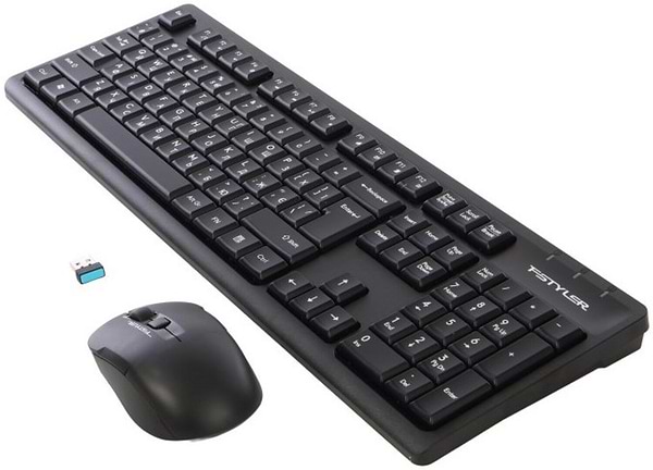 Фото - Клавиатура+мышь беспроводная A4tech FG1200S (Black)