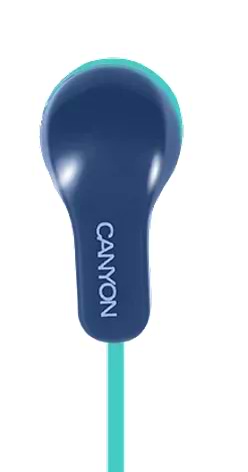 Фото - Наушники вкладыши Canyon CNS-CEPM02GBL Green-Blue