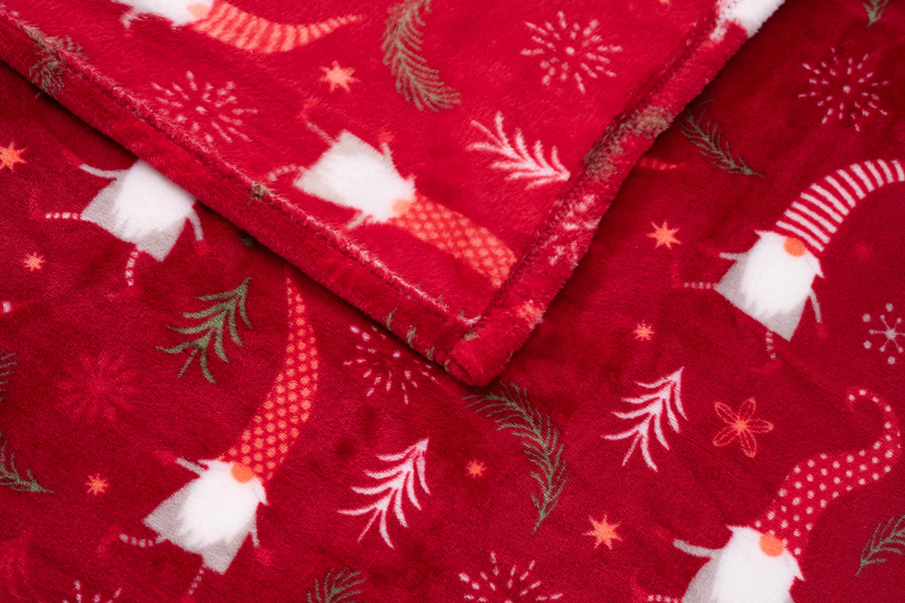 Фото - Плед полуторний Ardesto Flannel, 160х200 см Гноми (ART0111PB)