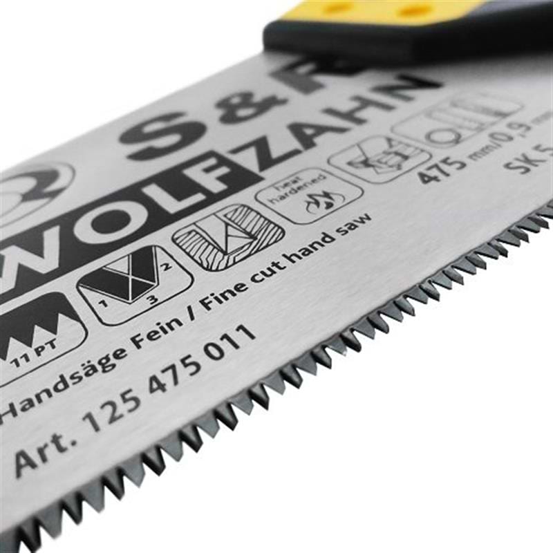 Фото - Ножівка S&R 475 мм (125475011)