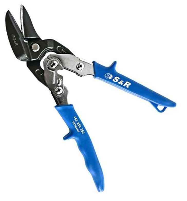 Ножницы по металлу S&R Ideal 260 мм левый рез (185250350)