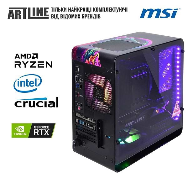 Фото - Системний блок Artline Overlord DRAGON (DRAGONv94CH)