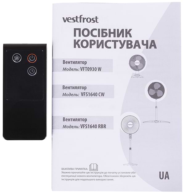 Фото - Уцінка - Вентилятор підлоговий Vestfrost VFS1640 RBR #