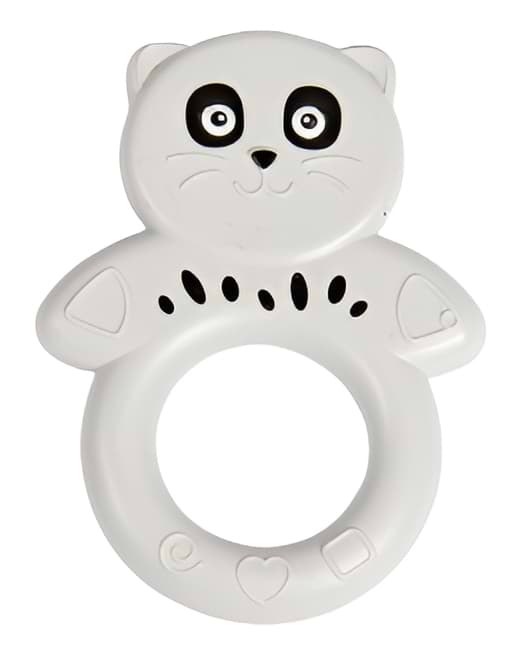 Купити Брязкальце Lindo Котик (1612 сір) - Фото 1 Брязкальце Lindo Котик (1612 сір) - Фото 1