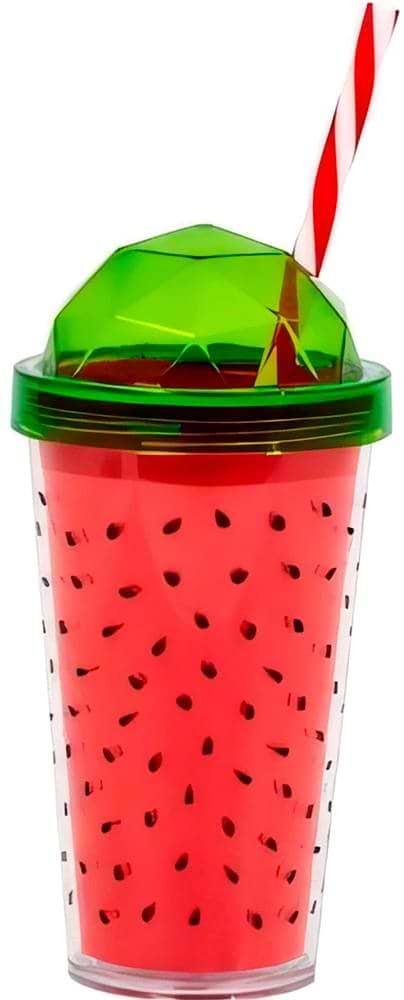 Склянка з трубочкою Herevin Watermelon 0.54 л (161349-010)