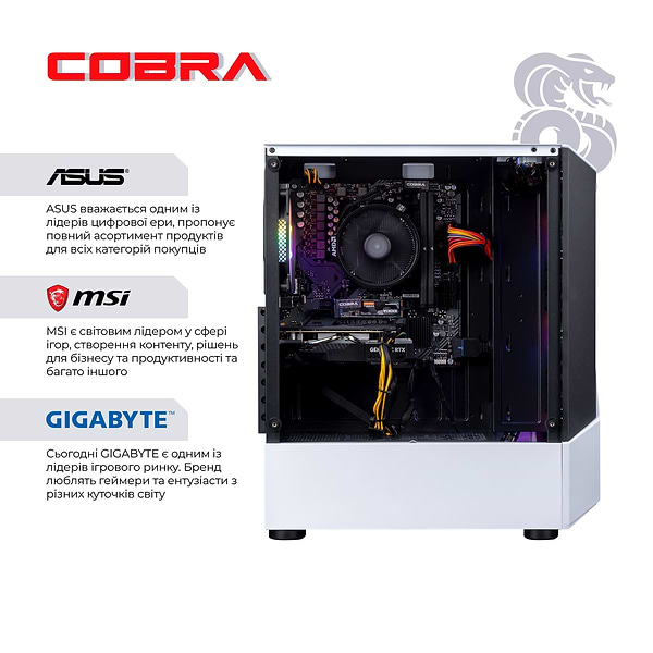 Фото - Системный блок Cobra Advanced (A45.16.S5.35.18368)