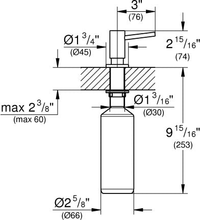 Фото - Дозатор для мыла Grohe Хром (40535000)