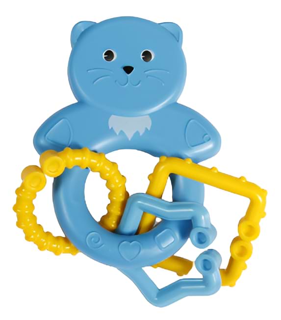 Фото - Погремушка Lindo Котик (1617 син)