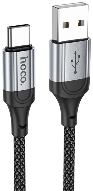 Кабель HOCO X102 USB to Type-C 3A, 1m Black (6942007608770)