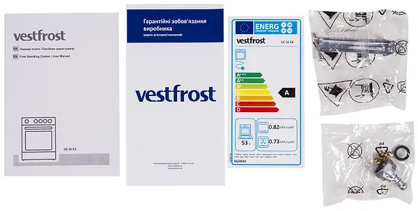 Фото - Плита газова Vestfrost GE 56 EX