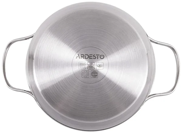 Фото - Набор посуды Ardesto AR1908GSS Gemini Bari 8 пр.