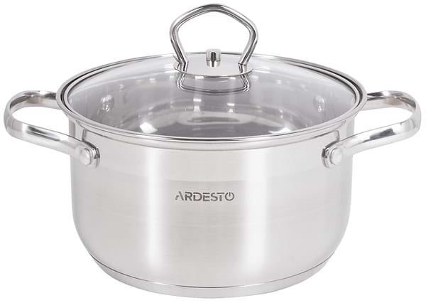 Фото - Набор посуды Ardesto AR1908GSS Gemini Bari 8 пр.