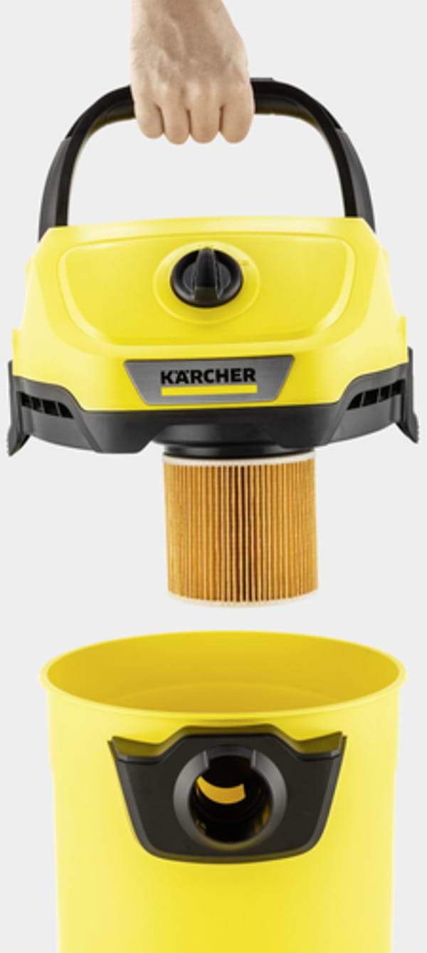 Фото - Пылесос для сухой уборки с мешком Karcher WD 3 V-19/6/20 (1.628-123.0)