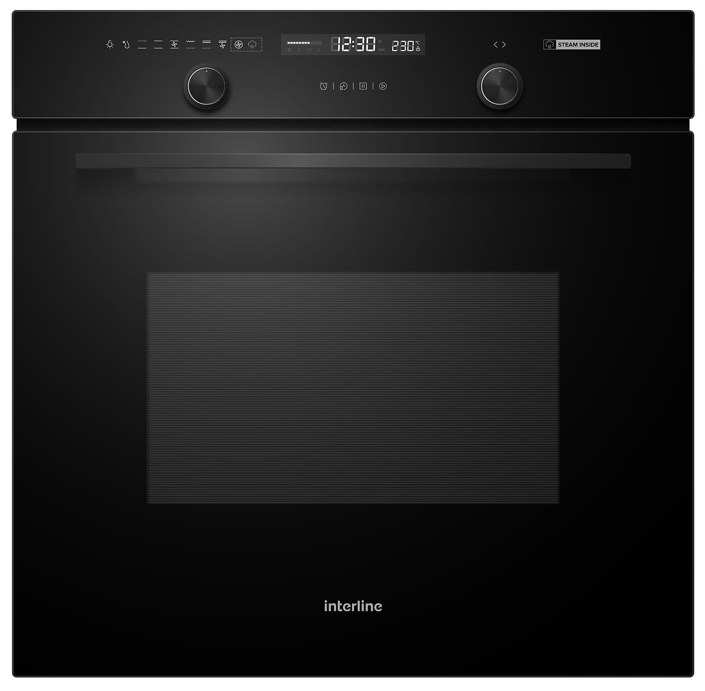 Духовой шкаф электрический Interline OEG 590 ETS BB - Фото 1