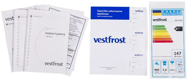 Фото - Стиральная машина Vestfrost XMV 105 F4