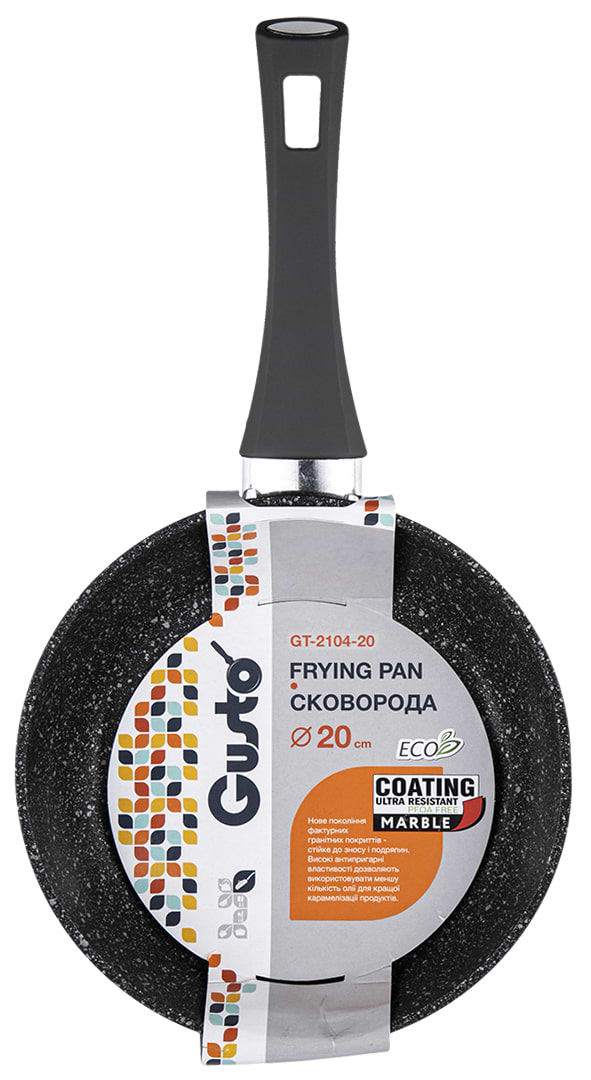 Фото - Сковорода універсальна Gusto GT-2104-20 20 см