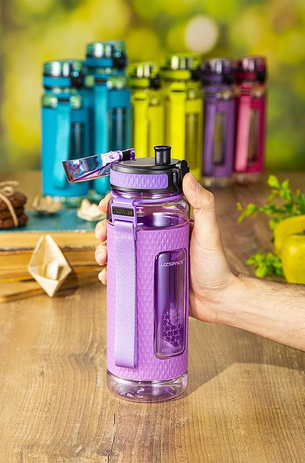 Фото - Бутылка для воды UZspace 5045 Diamond 700 мл Фиолетовая