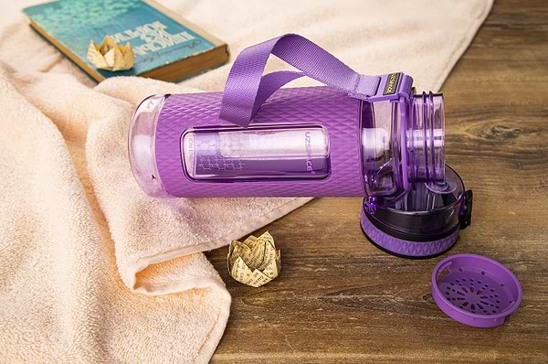 Фото - Бутылка для воды UZspace 5045 Diamond 700 мл Фиолетовая