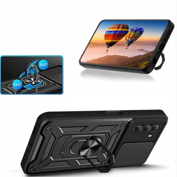 Фото - Чохол для смартфону BeCover Military for Infinix Hot 50 (X6720) Black (713046)