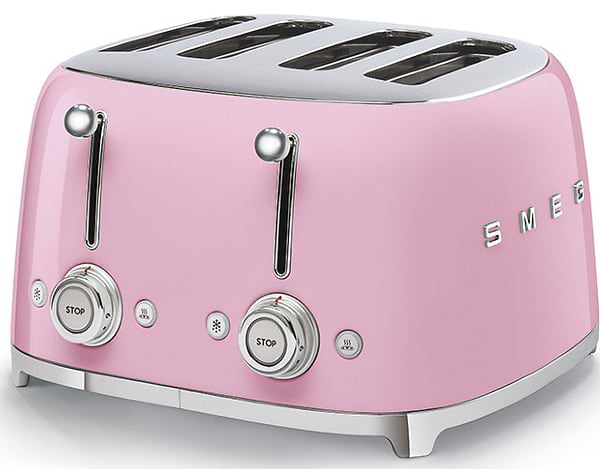 Фото - Тостер Smeg TSF03PKEU