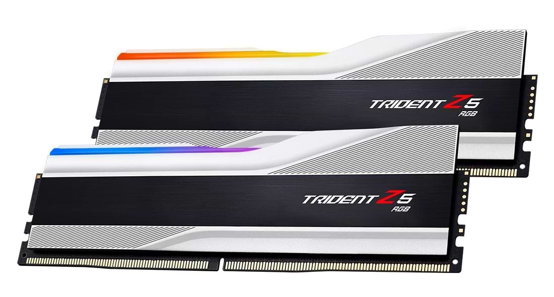 Память DDR G.Skill Trident Z5 RGB DDR5-6400 64GB 2x32GB CL32-39-39-102 1.40V (F5-6400J3239G32GX2-TZ5RW)