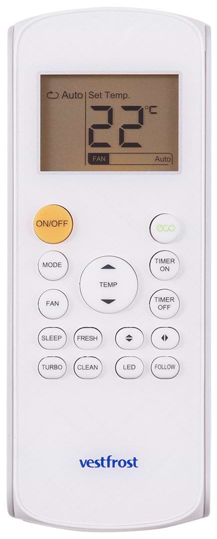 Фото - Кондиціонер спліт Vestfrost VFA13AB4 inverter (Wi-Fi)