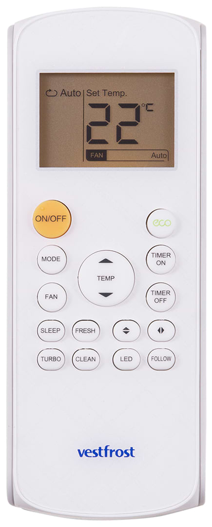 Фото - Кондиціонер спліт Vestfrost VFA10AB4 inverter (Wi-Fi)
