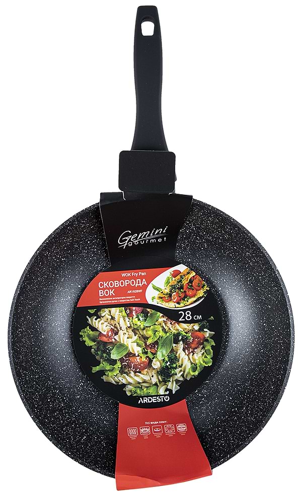 Фото - Сковорода ВОК Ardesto AR1928WF Gemini Gourmet Viterbo 28 см
